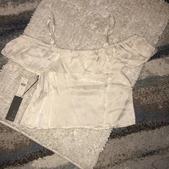 NWT Anthropologie LACAUSA Cry Baby Crop Top S - Picture 7 of 7